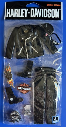 EK SUCCESS Jolee's Boutique Harley-Davidson Leather Collection Aufkleber Collage - Bild 3 von 14