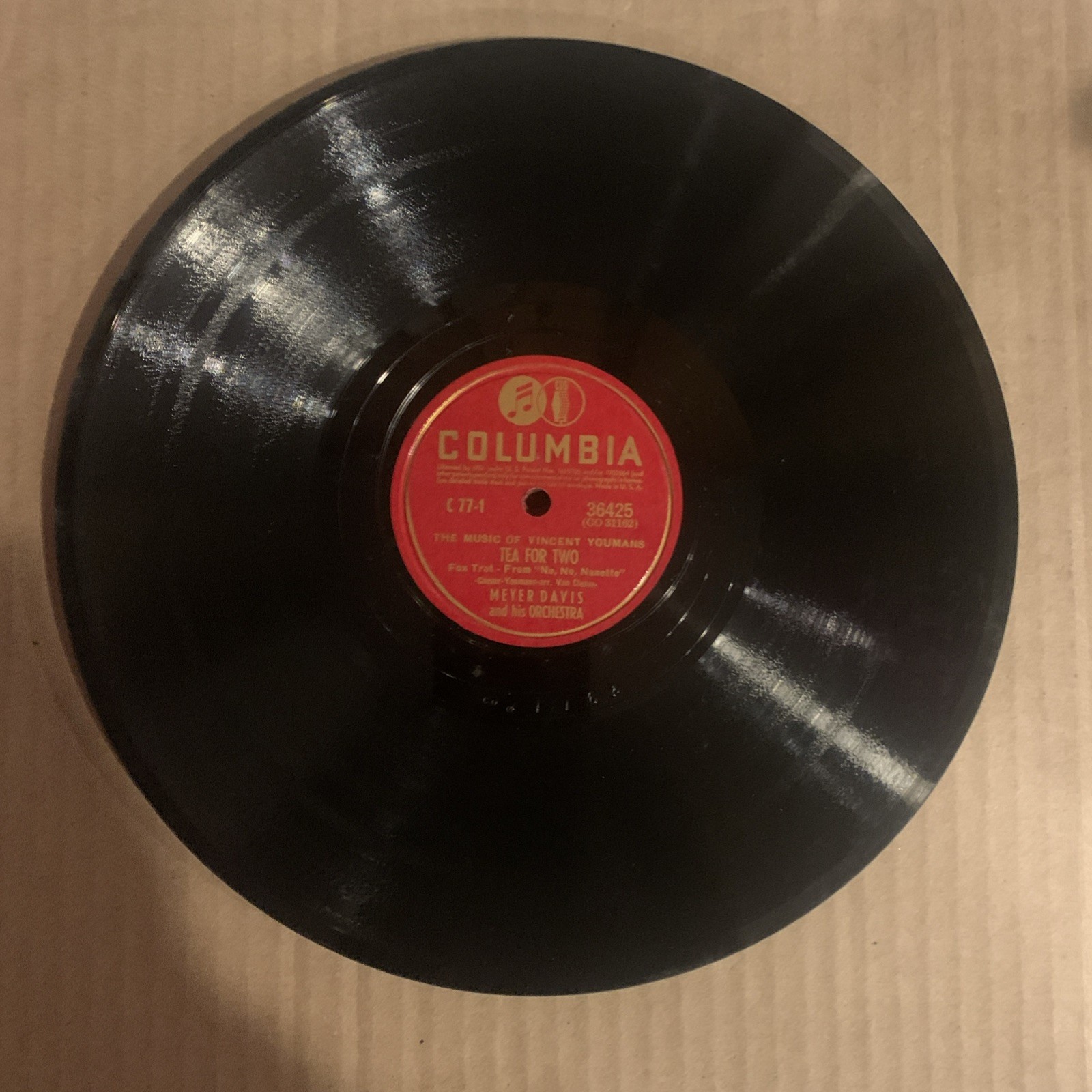 Meyer Davis, 78 rpm Album(4), V+, The Music Of Vincent Youmans ...