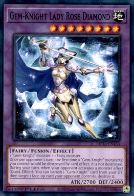 Dueling Heroes Mega Pack #MP23-EN134 Gem-Knight Lady Rose Diamond