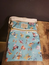 Loungefly Walt Disney World 50th Anniversary Passport Crossbody Bag NEW