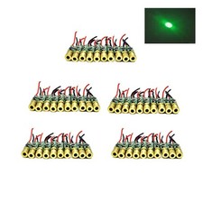 50pcs Dot Mini Green Laser Diode Module 520nm 5mw Level Laser Module for Aiming