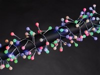 Vellight LED Lichterkette Mehrfarbig 3M, Weihnachtsbeleuchtung Mit 176