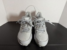 Under Armour Boys Cleats ~ Size 1.5Y Youth Boys Harper Baseball Cleats Gray