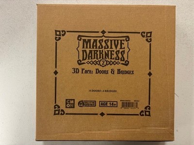 Massive Darkness 2: 3D Pack: Doors & Bridges (Kickstarter Exclusive) NEW