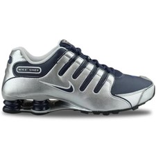Nike Shox NZ Men's Shoes Size 10 Midnight Navy Silver Black 378341402