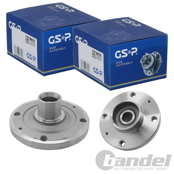2X GSP Radnabe Vorne Beidseitig Passend FÜR CitroËN C-ELYSEE C2 C3 C4 DS3 Saxo-image