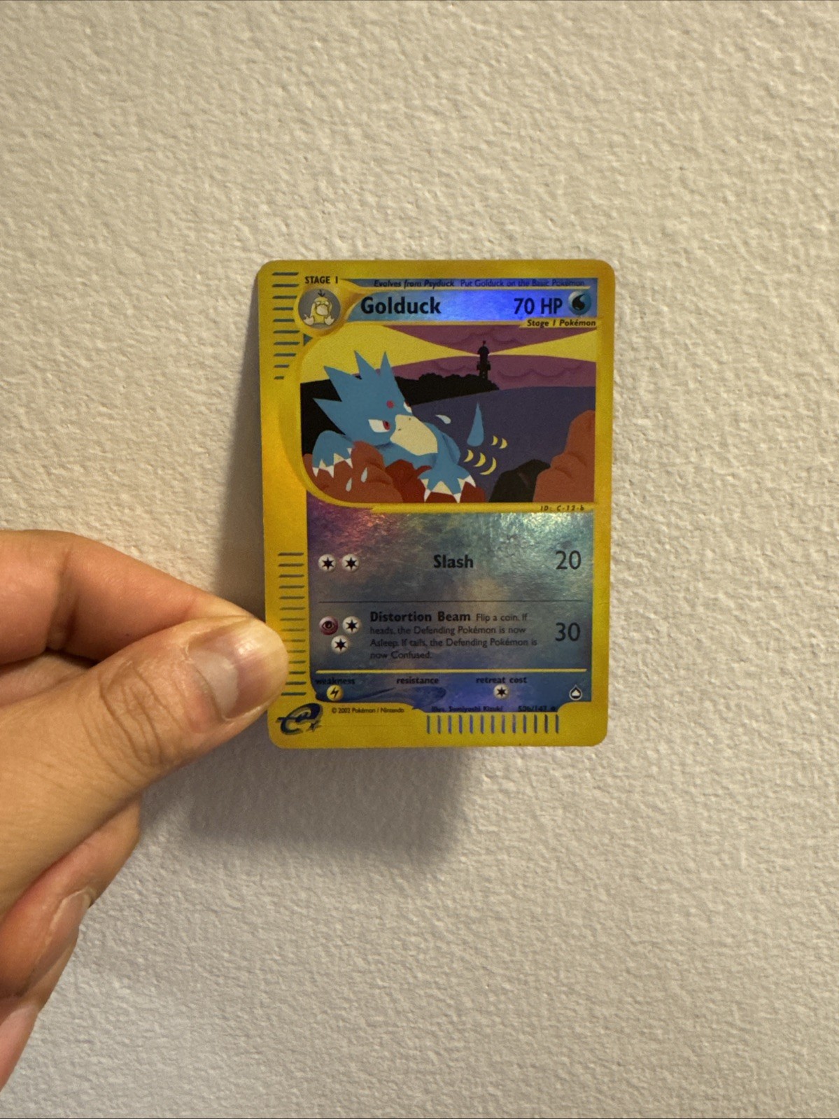 Pokémon TCG Golduck 50b/147 Reverse Holo Aquapolis Near Mint