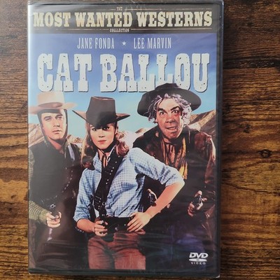 CAT BALLOU 1965 DVD Jane Fonda Lee Marvin Nat King Cole NEW SEALED Free Shipping