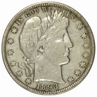 1893 BARBER HALF DOLLAR ~ NICE VF/XF