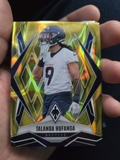 2025 Panini Phoenix Talanoa Hufanga Gold /125 #79 Denver Broncos