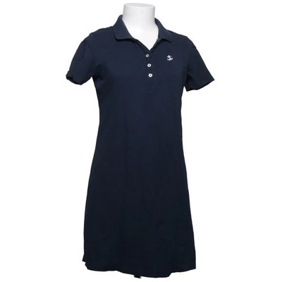 Sebago, Polokleid, Größe: M, Blau, Baumwolle, Einfarbig, Damen #Q4i