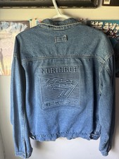 Vintage B2 Spirit Bomber Northrop Grumman Denim Jacket-Size-large