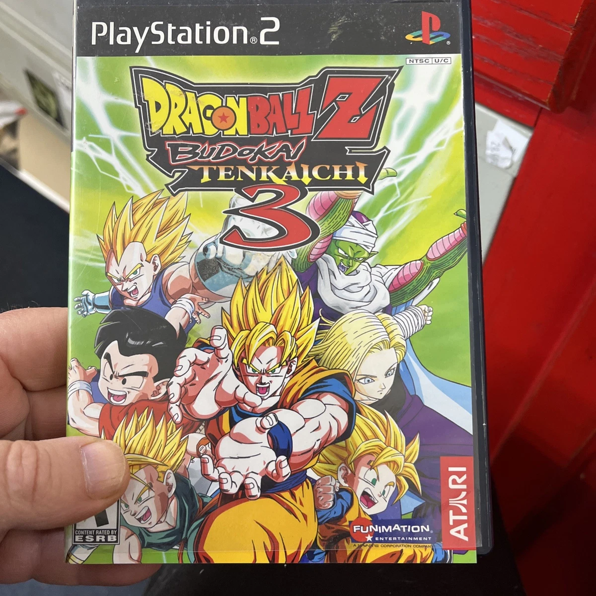 Dragon Ball Z Budokai Tenkaichi 3 PS2 – PAL FR – Complet (CIB) état Correct