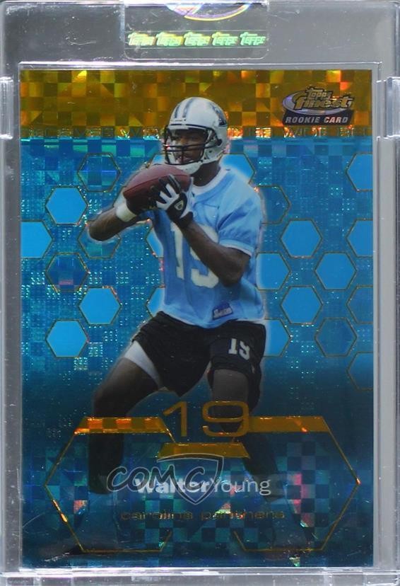 Walter Young Finest #96 Gold Xfractor