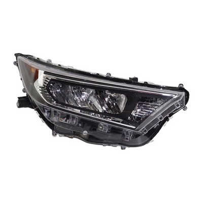 For Toyota RAV4 Headlight Unit 2019 2020 2021 Passenger Side Chrome CAPA