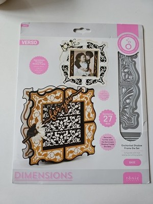 Tonic Studios Verso Enchanted Shadow Frame Die Set Neu 27 Dies