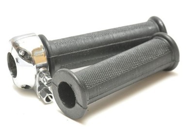 Gas Drehgriff und Griff Set, 7/8'' Bars, Top Preis, BSA, Triumph, AJS