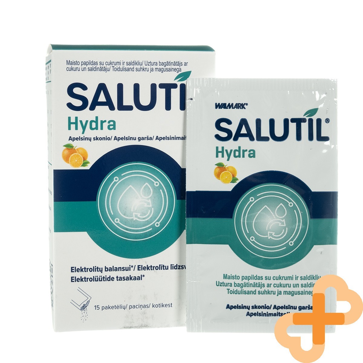SALUTIL HYDRA Powder 15 Sachets for Electrolyte Balance Supplement Liver