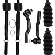 Inner & Outer Rack and Pinion Bellow Tie Rod End For 2004-2010 Toyota Sienna