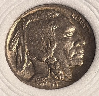 1913 Buffalo nickel type 1