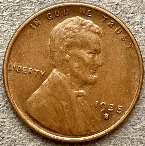 1935-S   Lincoln Wheat Cent - [XF EF] Extremely Fine - High Grade ~ B652