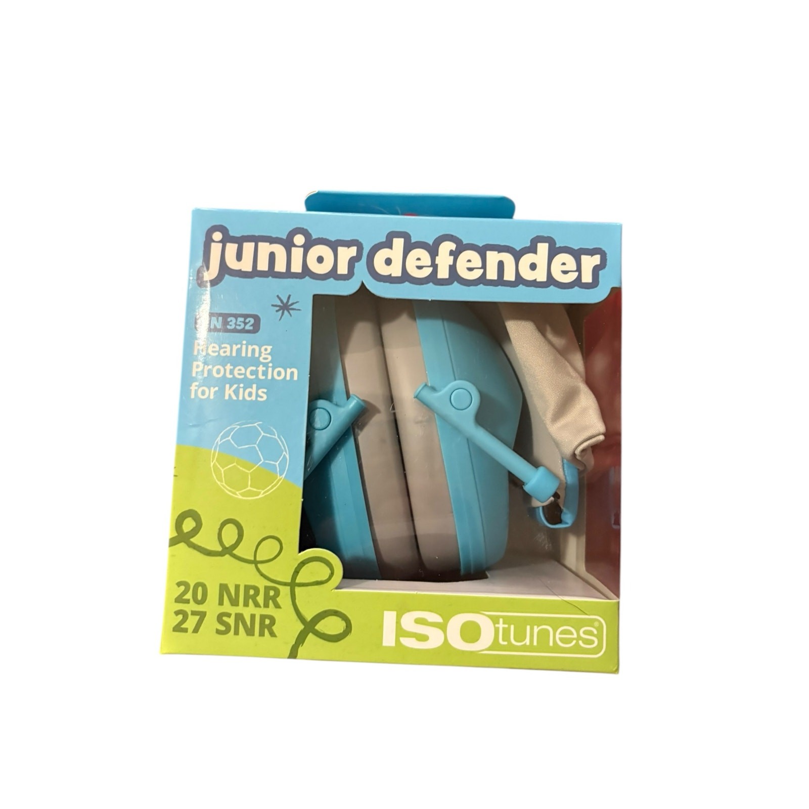 ISOtunes JUNIOR DEFENDER Noise Cancelling Headphones for Kids