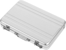 Business Card Holder Mini Aluminum Business Card Case Portable Pocket Credit Sto