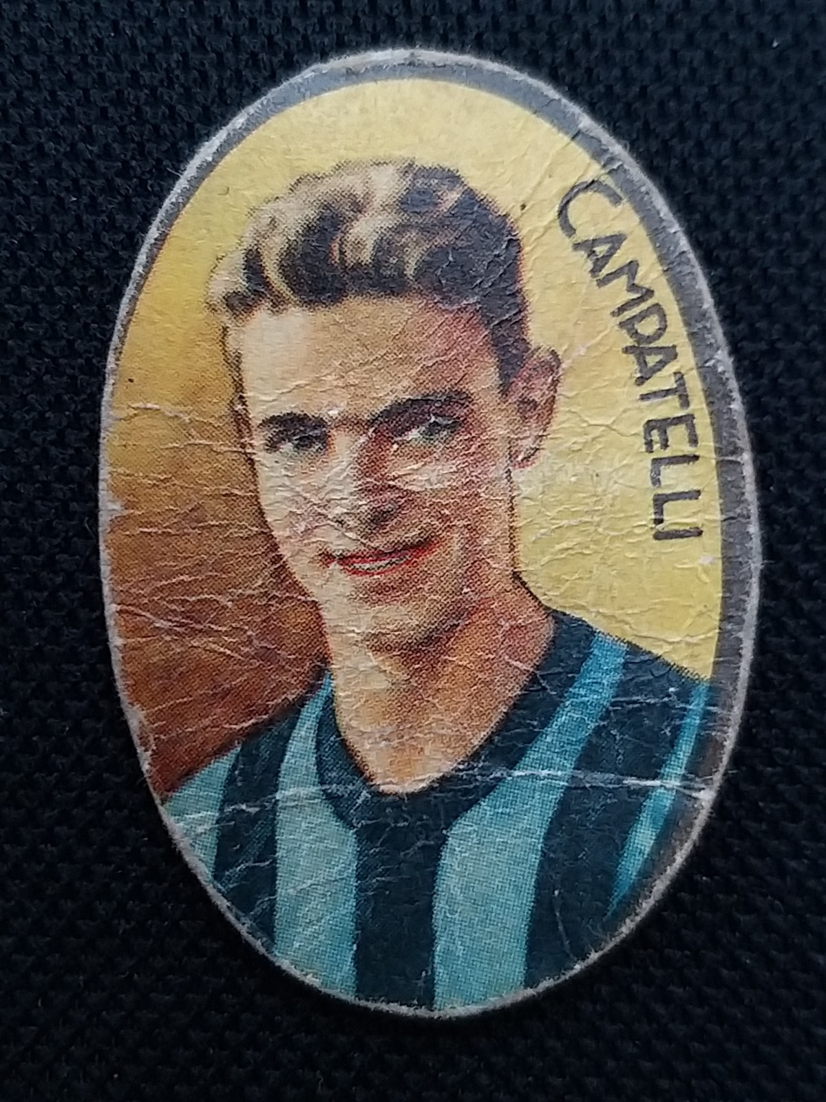 *** GETTONE SPORTIVO ANTEGUERRA IBAC CREMONA DEL 1938 *** CAMPATELLI (INTER)