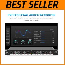 Professional Audio Crossover XLR Input/Output...