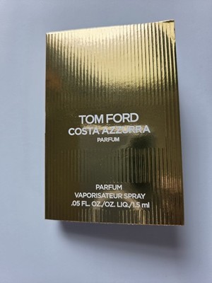 TOM FORD Costa Azzurra ~ PARFUM ~ 0.05fl.oz./1.5mL Sample Spray ~ BRAND NEW ~