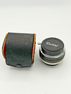 Vivitar 2X-7 Auto 2x Tele Converter Lens Made in Japan w/ Case