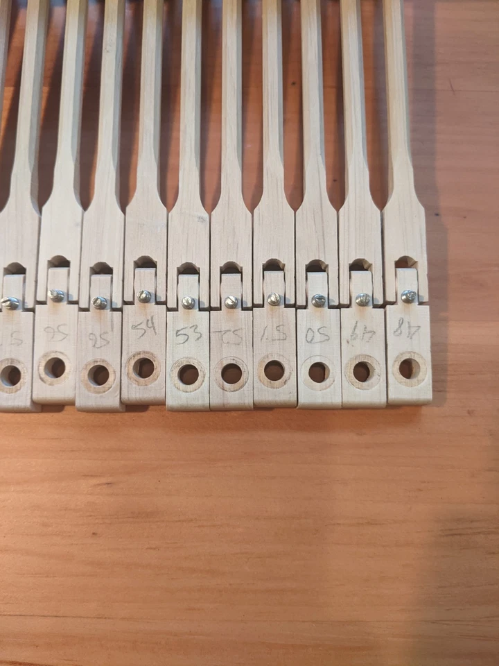 Grand Piano Hammers - Incomplete Set Of 84 - Imagen 4 de 4