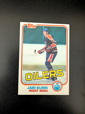 1981-82 TOPPS JARI KURRY RC #18 MINT
