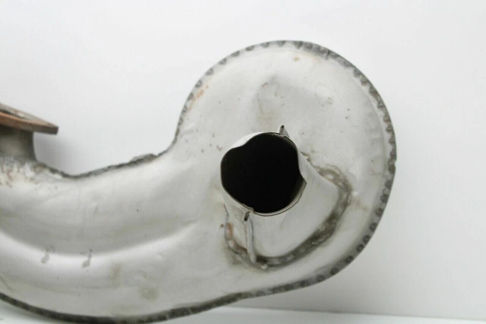 Porsche 911 1975 1976 1977 colector de escape intercambiador de cabezal derecho OEM usado Foto 2 de 4