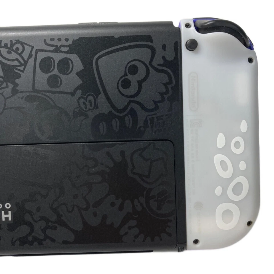 Nintendo HEG-001 Switch OLED Splatoon Edition Console Excellent Condition JAPAN - Image 3 of 4