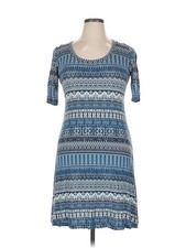 Karen Kane Women Blue Casual Dress XL