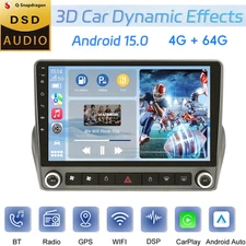 Qualcomm 4+64GB Android 15 Carplay Car GPS Radio For Chevrolet Camaro 2010-2015