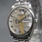 CLA'd 1968y [ EXC+5 ] Vintage SEIKO Lord Matic 5606-7040 LM 34mm UKIYOE AT Watch