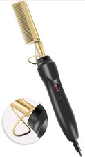 Electric Straightening Comb with Anti-Scald Pressing - A0010