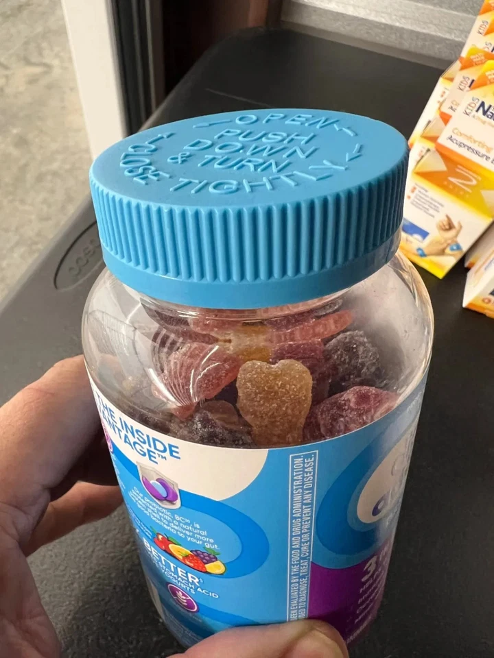 2x Gominotas Digestive Advantage Diario 3 en 1 Fruta Gominolas 80 Ct 6/2026+ Foto 2 de 4