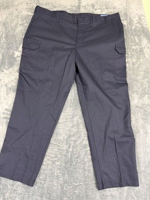 Cintas Mens Navy Blue ComfortFlex Cargo Work Pants Size 48 NWT