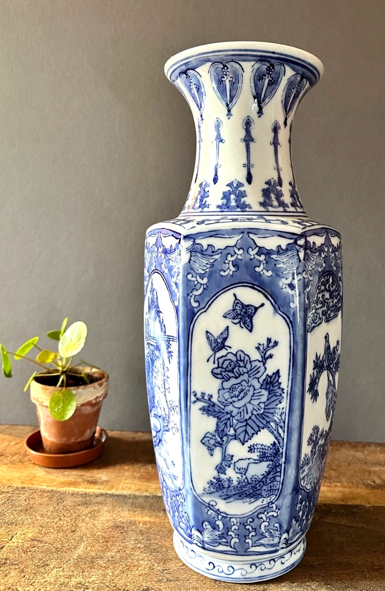 六角形陶瓷花瓶| eBay