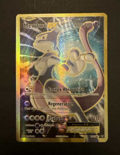 Mewtwo EX #103 Pokemon Evolutions Full Art Holo NM/LP