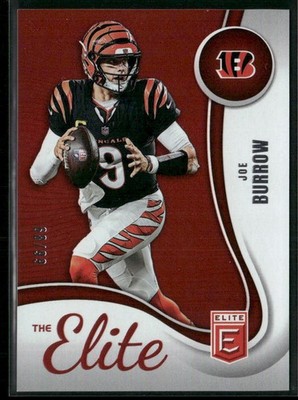 2025 Donruss Elite #1 Joe Burrow The Elite Red #/99