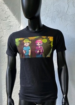 Hot Topic Scott Pilgrim Takes Off Party Scene T-Shirt Men's Slim Fit Medium 