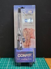 Vintage Conair Supreme Curling Iron 3/4 Barrel 2 Heat Settings New SEALED