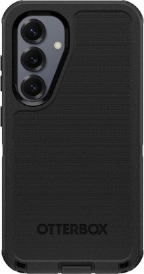 NEW Case For Samsung Galaxy S25 FE 5G OtterBox Defender Series + Clip - Black