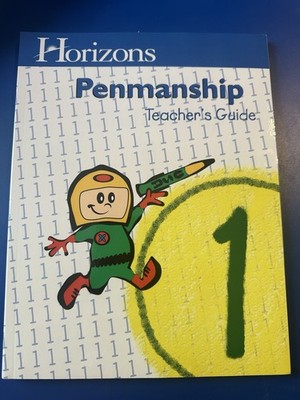 Horizons Penmanship 1 Teacher's Guide 2022 Alpha Omega Writing & Reading