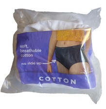 Hanes 100 cotton 2 pair solid white briefs Size 8 XL 