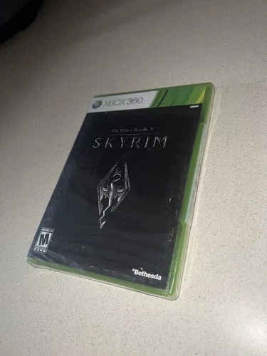 Elder Scrolls V: Skyrim [First Print w/Map] (Xbox 360, 2011) BRAND NEW, SEALED!